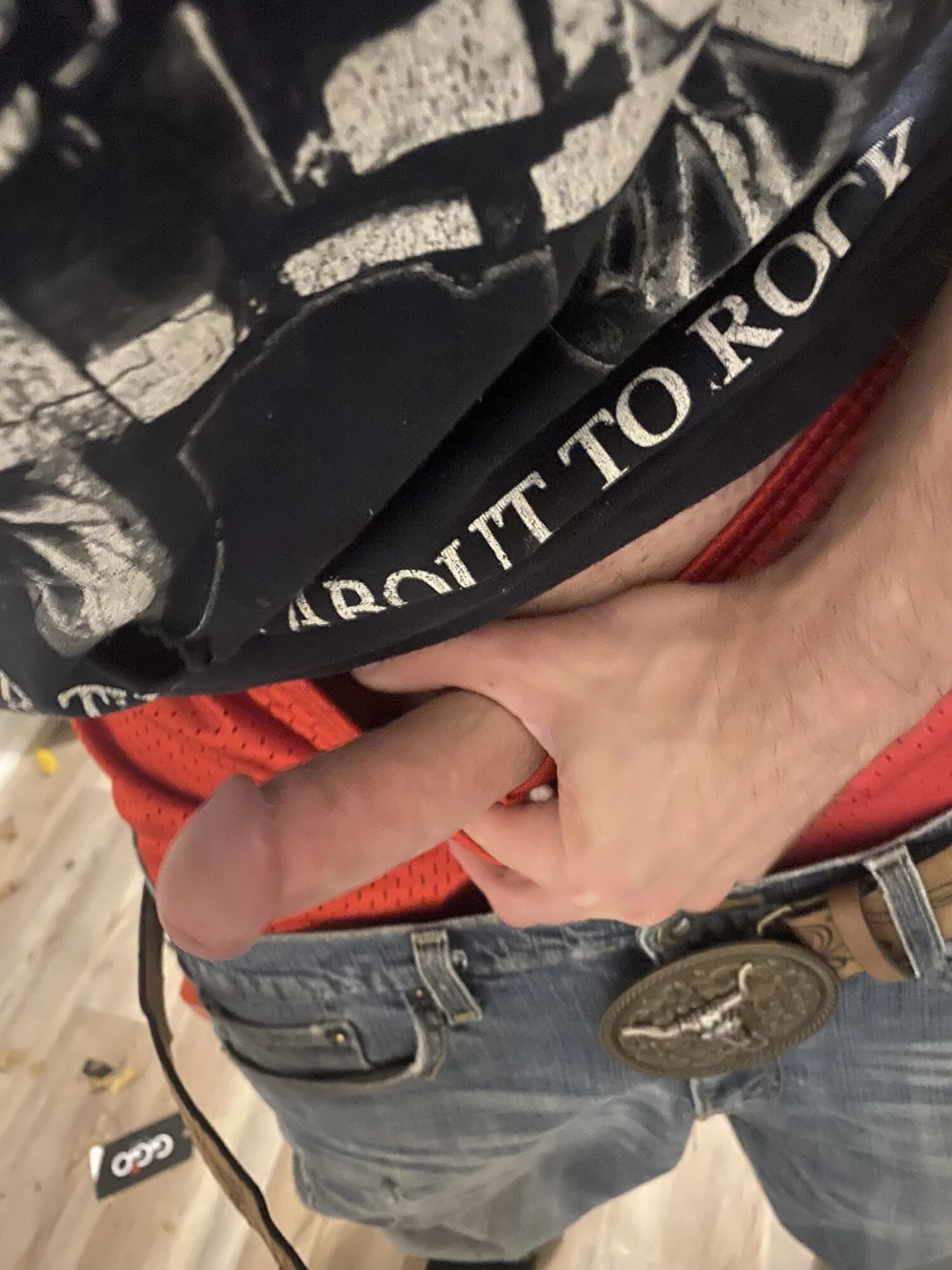 Shaved smooth and dripping