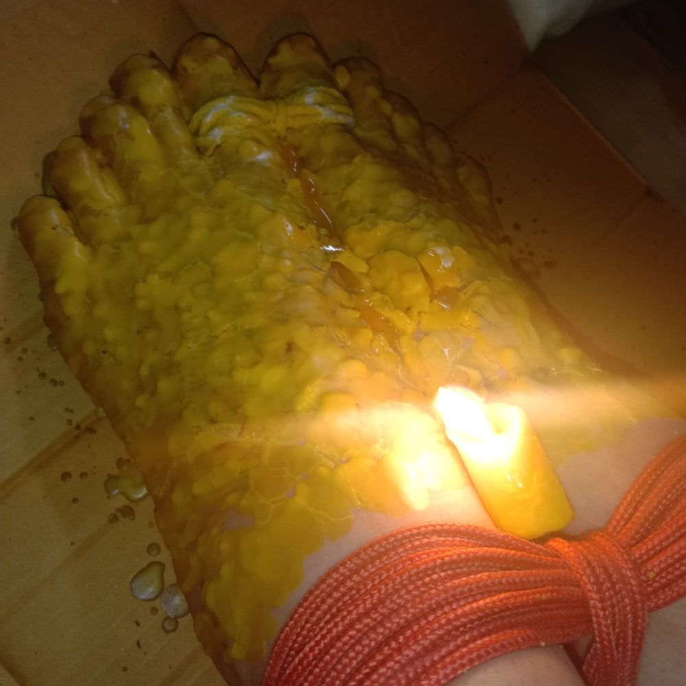 BDSM Torture drops candles #6