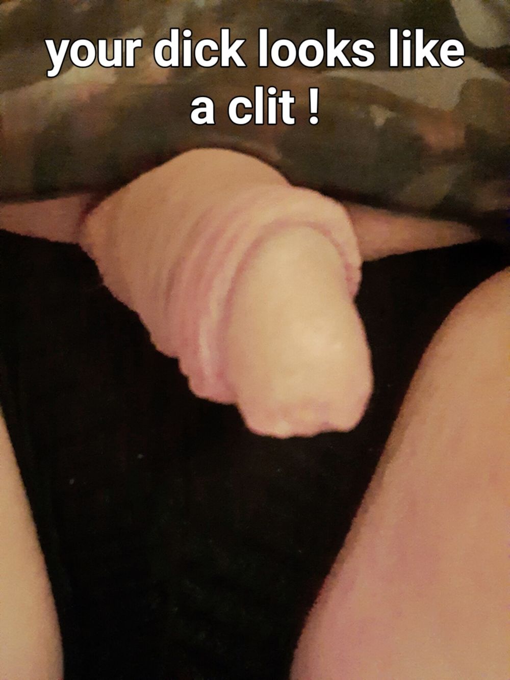 Tiny, limp dicklette captions 2. #5