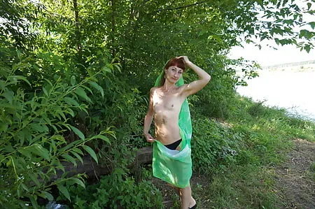 green shawl volga river         