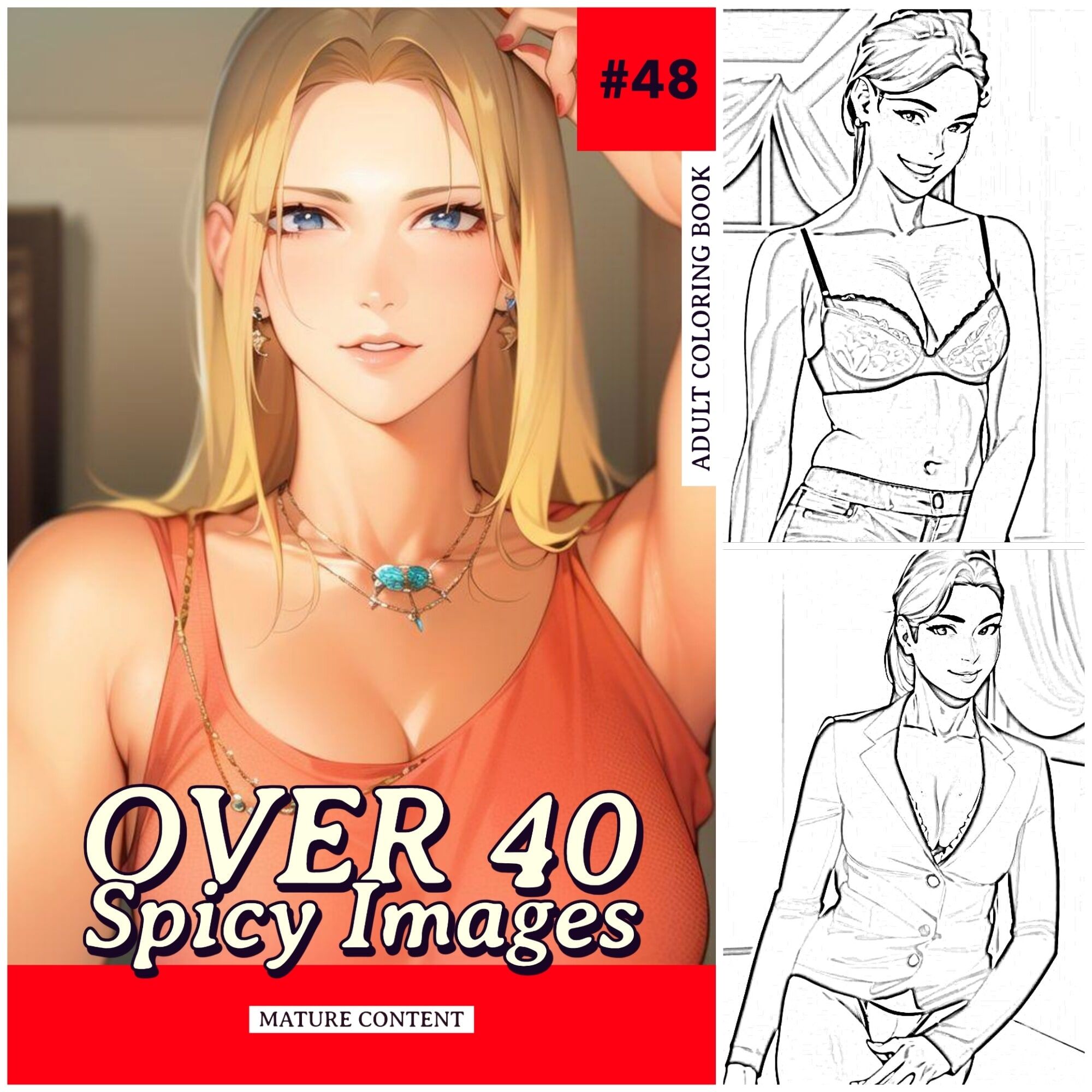 Adult NSFW Coloring Books #48