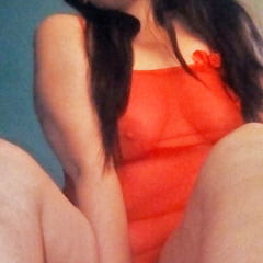 red lingerie