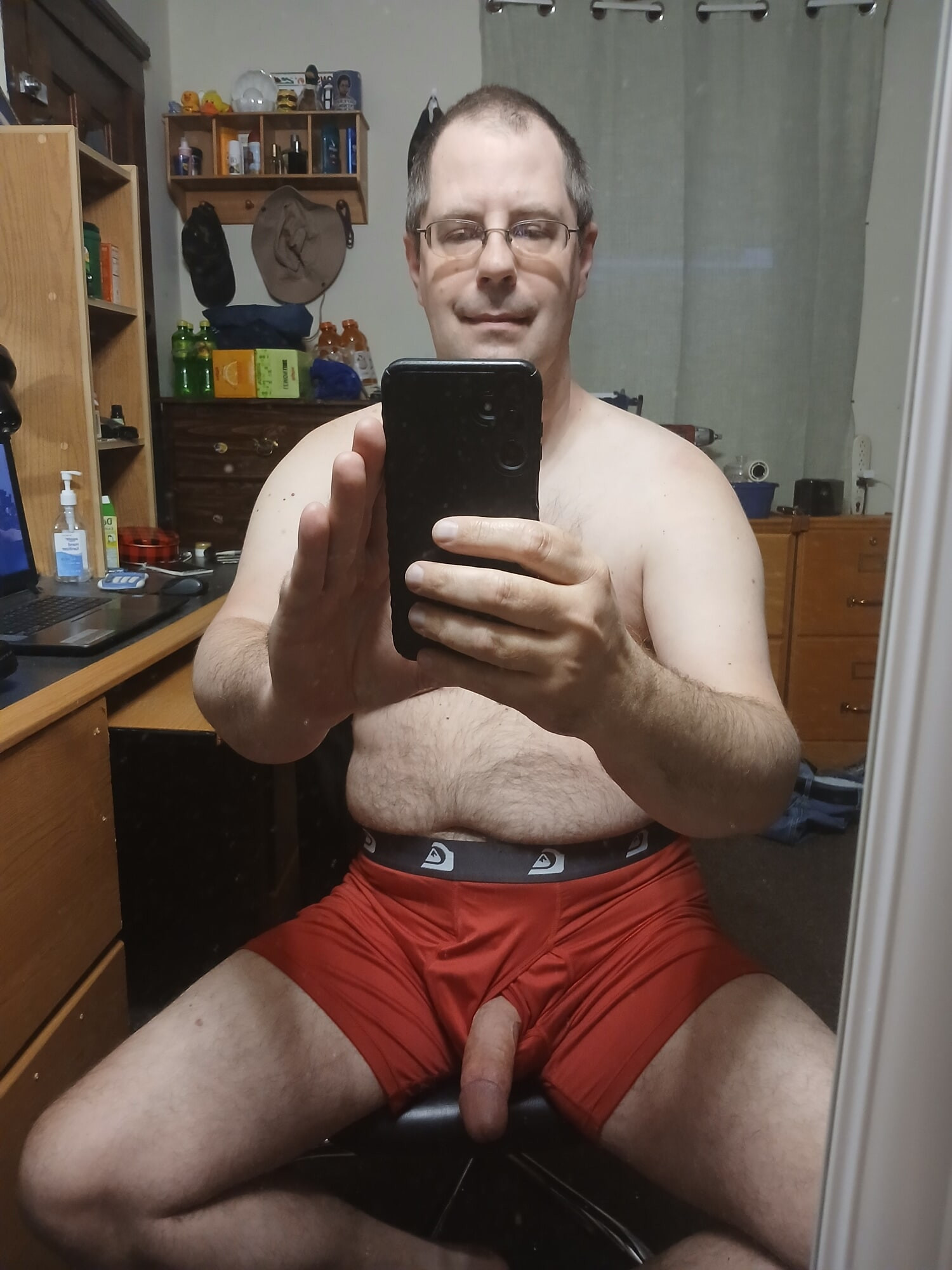Red Quiksilver boxerbriefs  #12