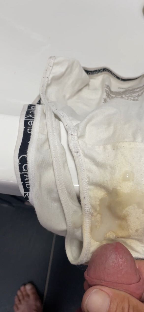 Panty cumshot 1
