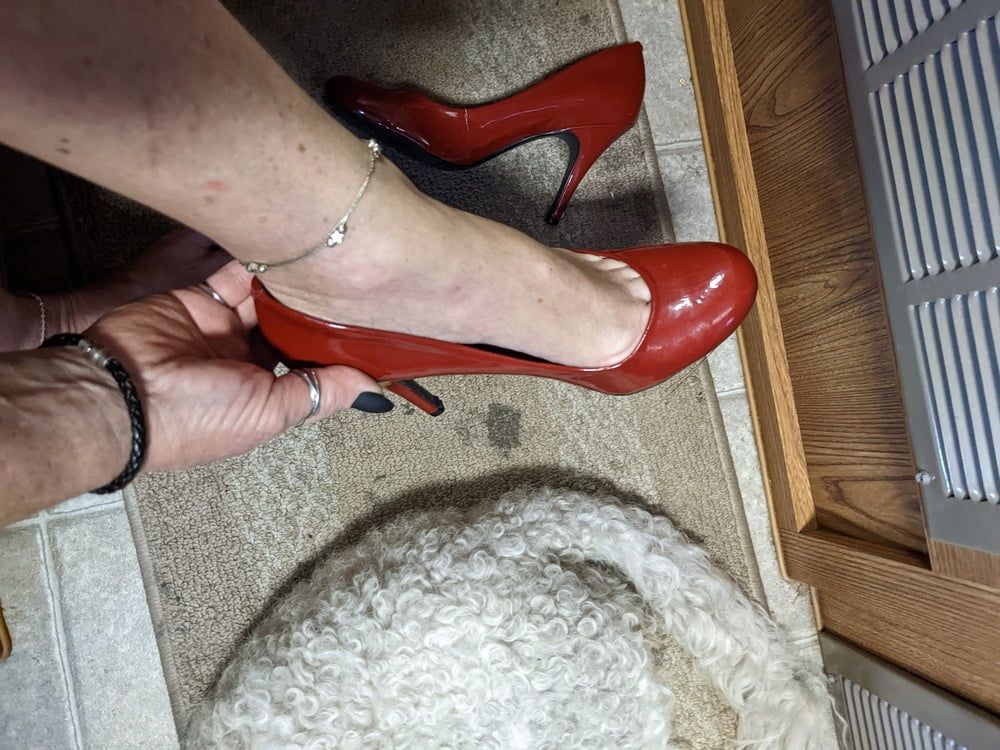 high heels - red pumps #9