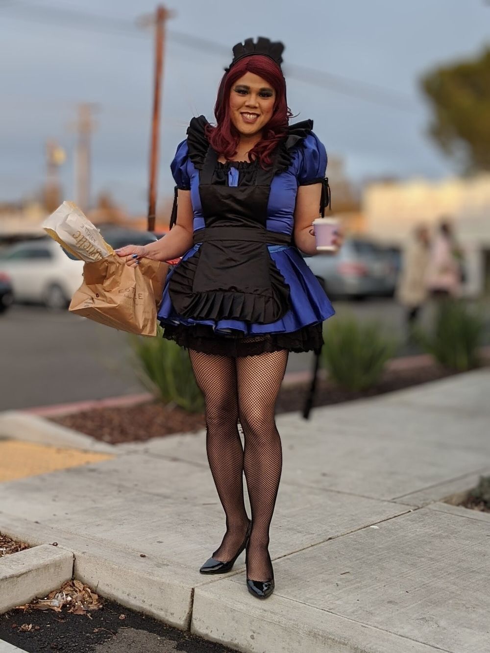 Sissy Candy goes out in public! #43