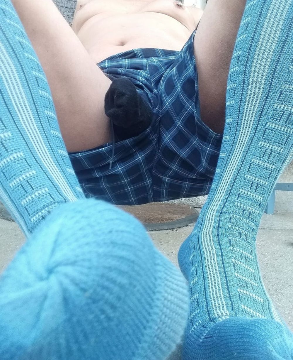 Dick, Socks and my Cum #3