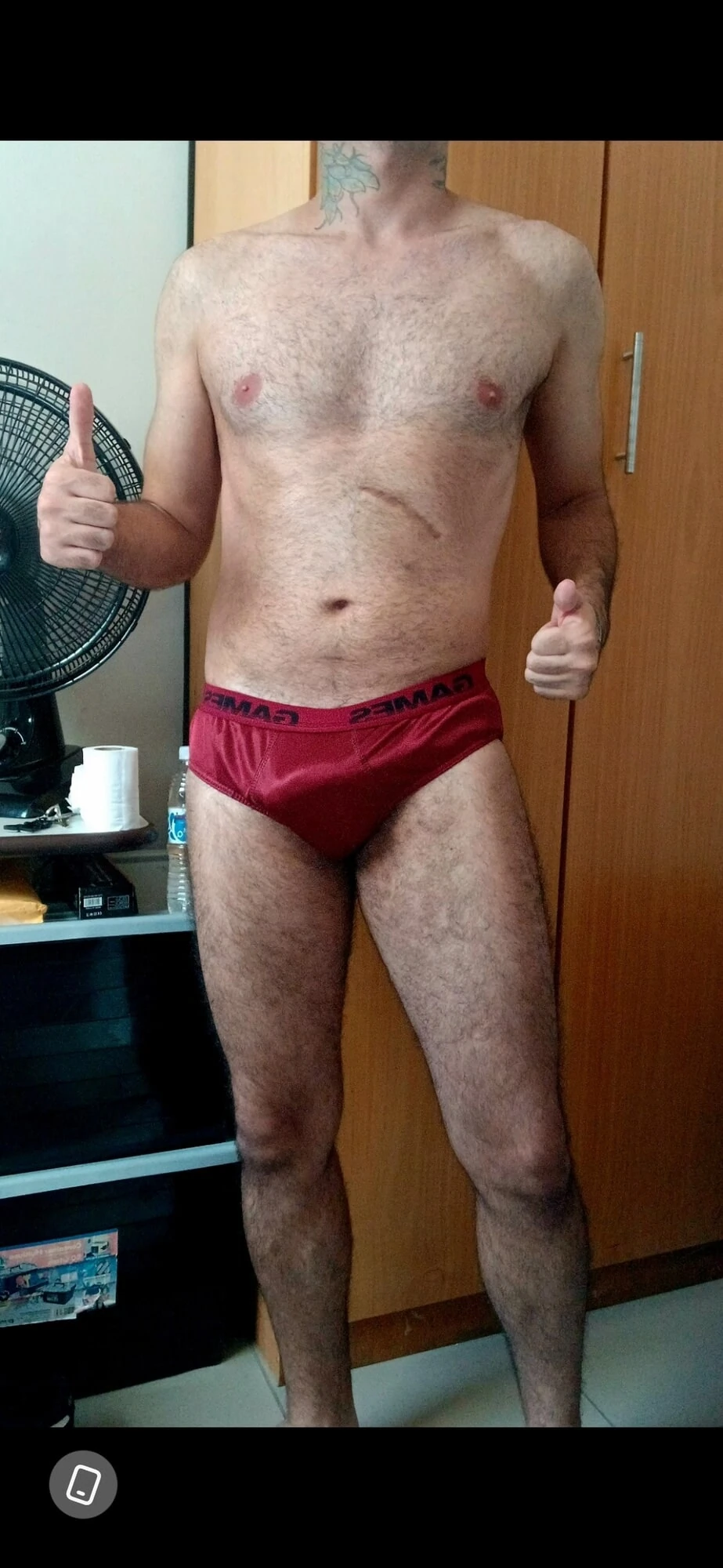 Eu de cueca 