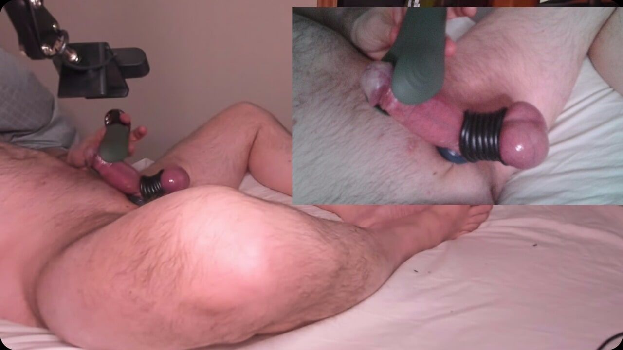 More strapped cock and balls #59