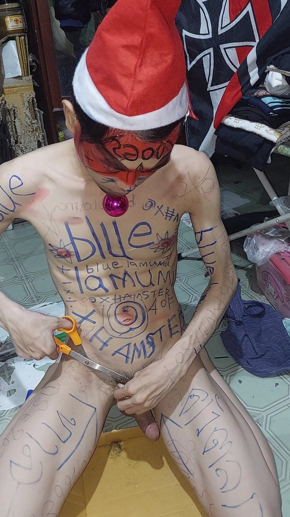blue clown #23