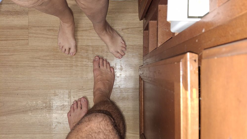 Showing off our feet #3