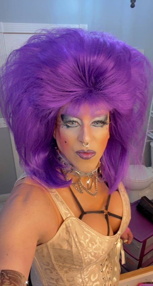 Love my purple wig #2