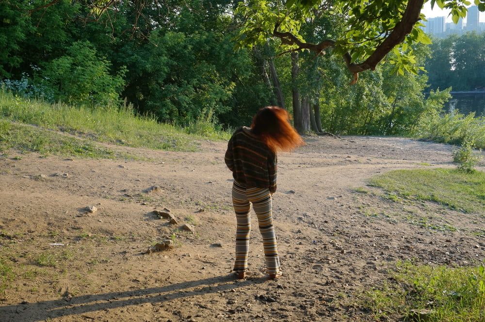 Redhair on slope  #20