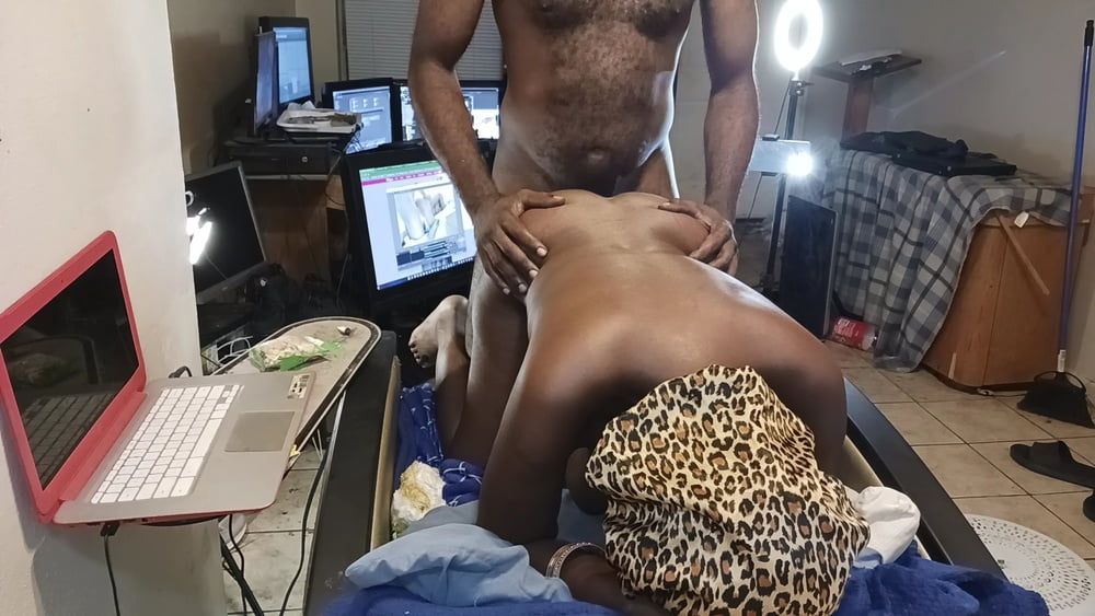 Amateur African American Milf Big Natural Tits #15
