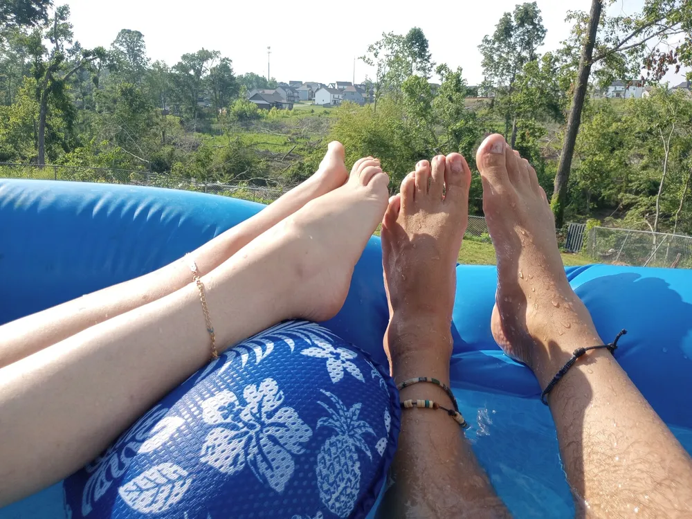 Pool Footsie #2