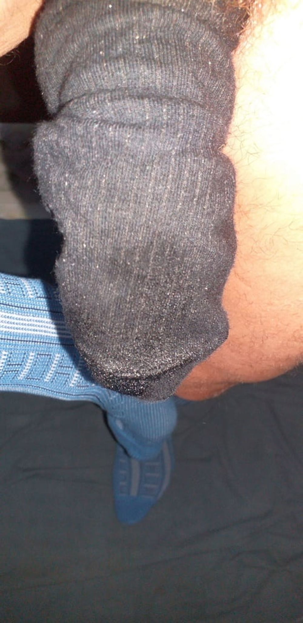 Dick, Socks and my Cum #9