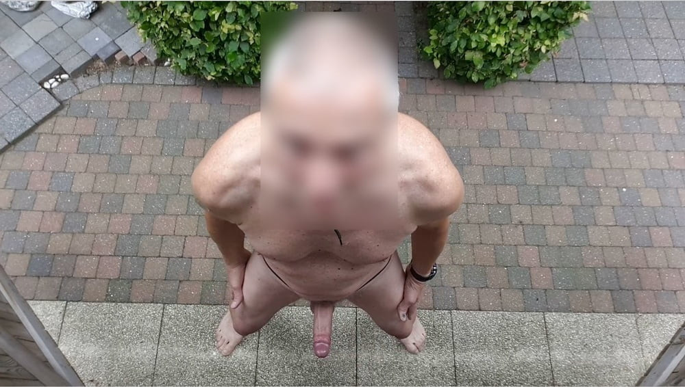 public outdoor exhibitionist bondage jerking show #29