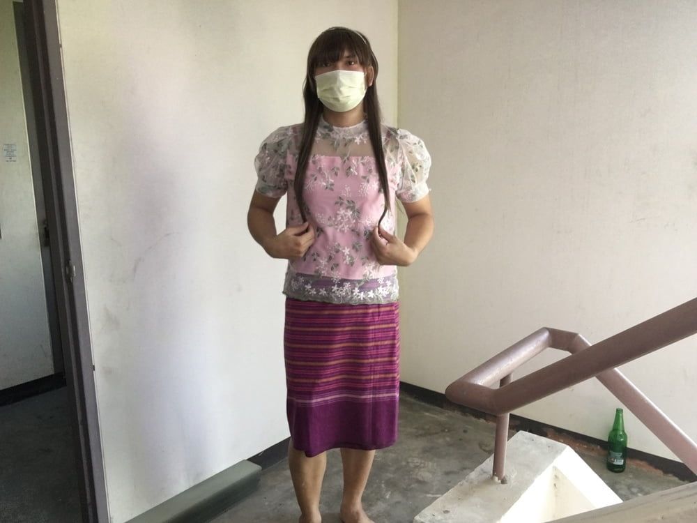 Dress set thai batic ladyboy