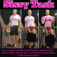 Sissy Tasks