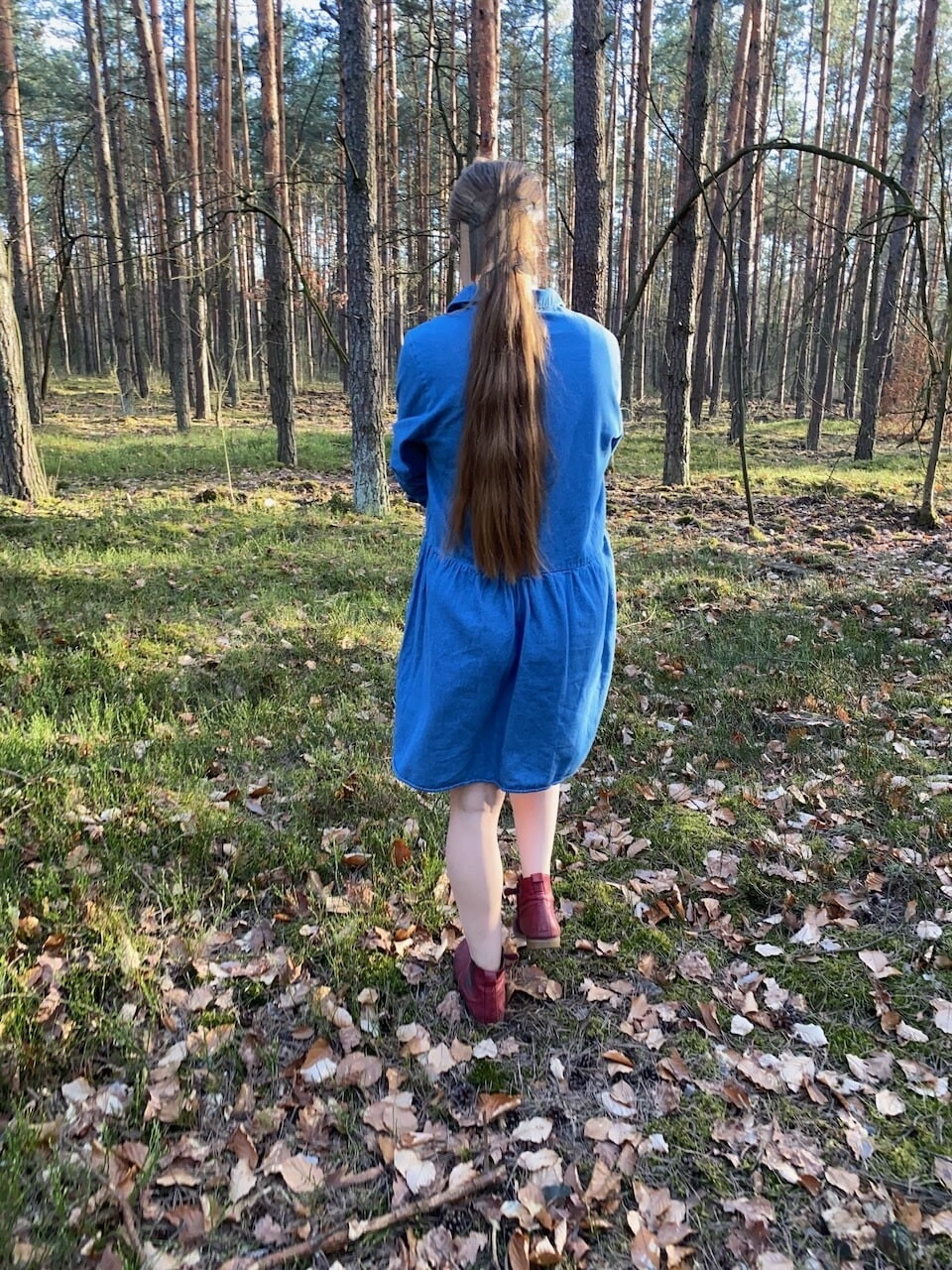 Bare bum in the forest #5