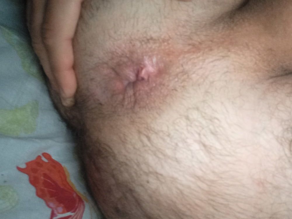 My evening games with my huge cock, lovely balls and juicy a #19