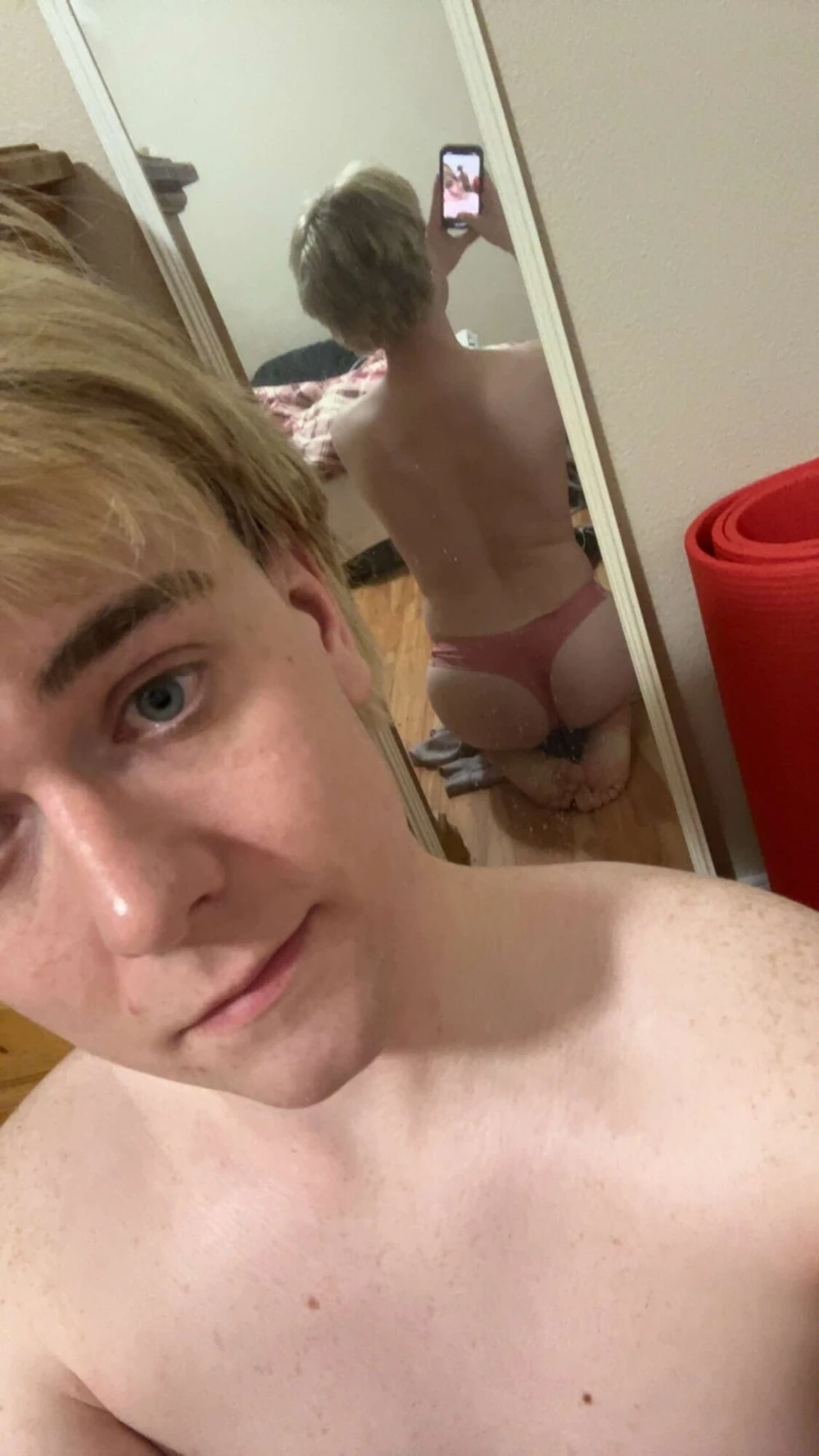 Boy in lingerie  #6