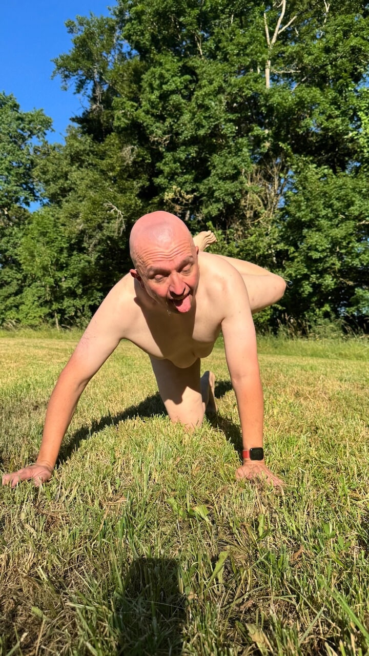 Christoph Straubinger  naked in dust - pathetic dog #34