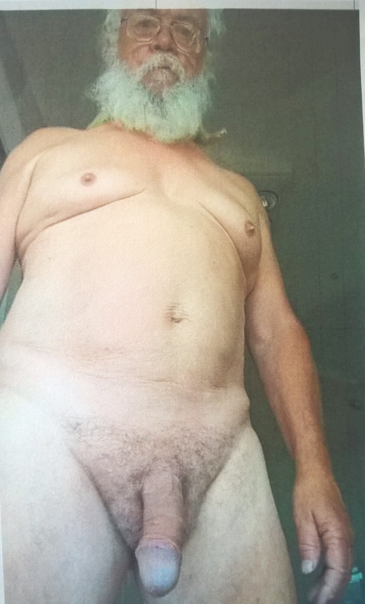 old man naked