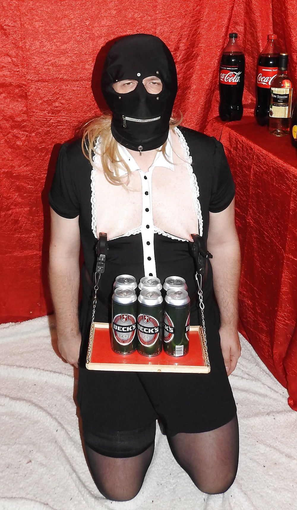 SissyMaid Serve Beer #9