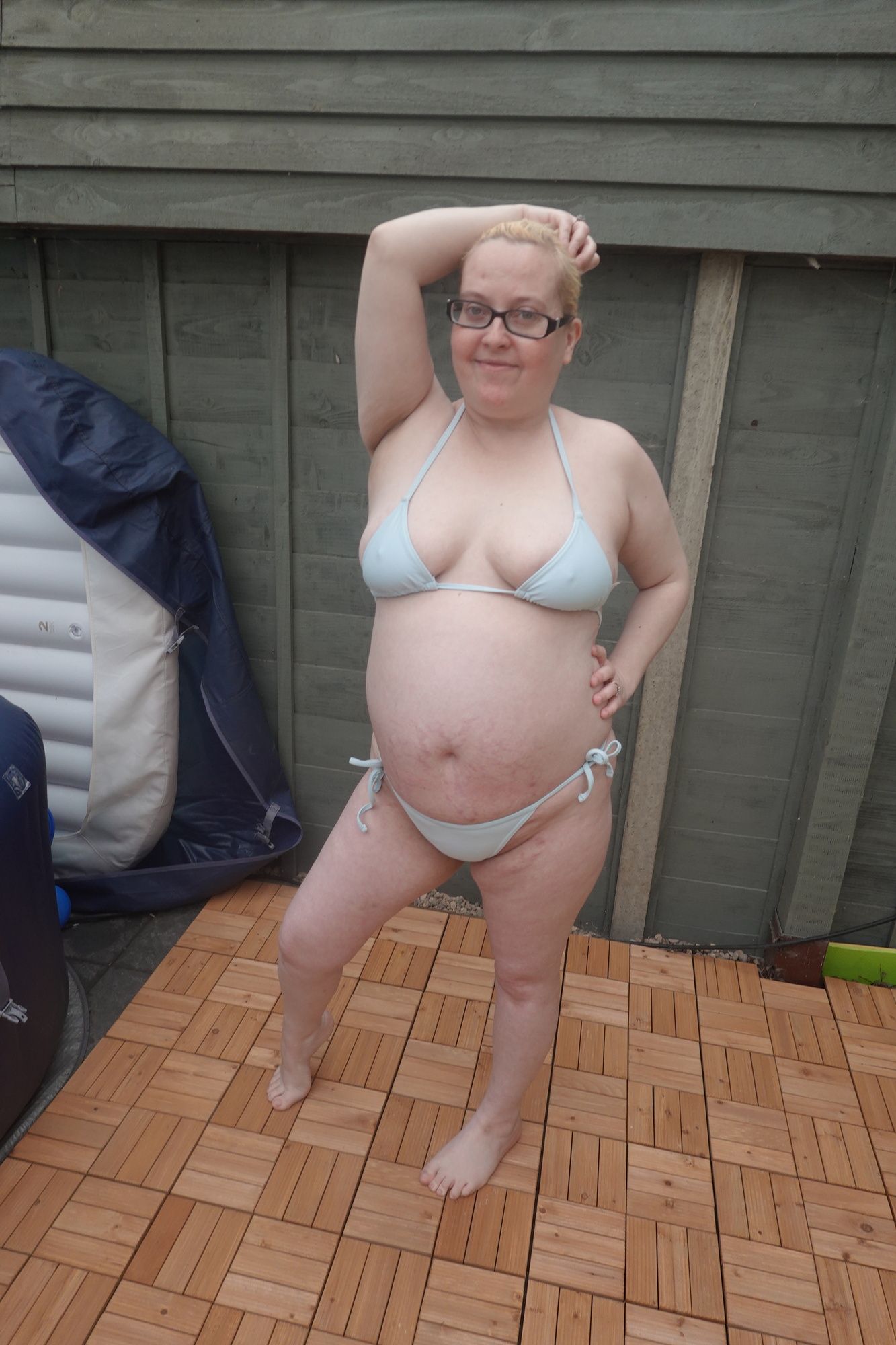 big breasts wife in bikini #8