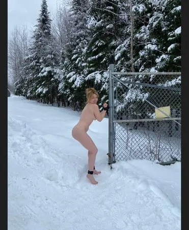 winter naked slave         