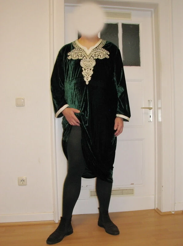 Samt-Kleid 2