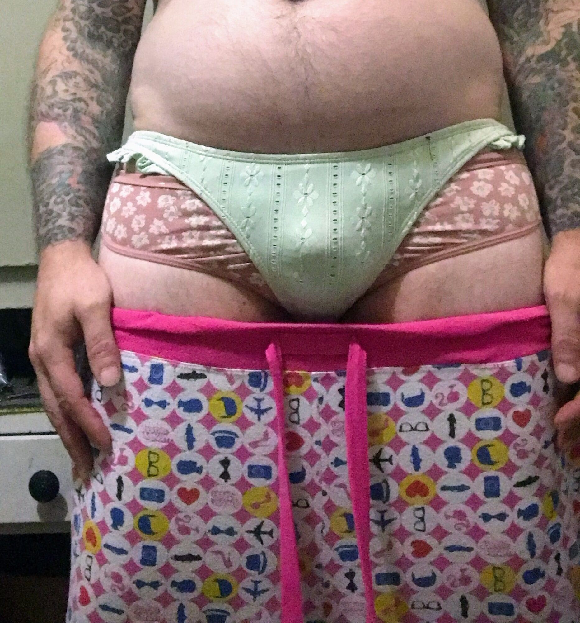 Pissing into stepdaughters knickers 