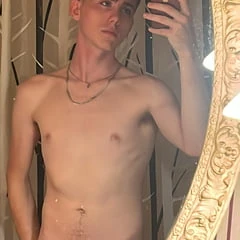 Selfies on redheaded boy