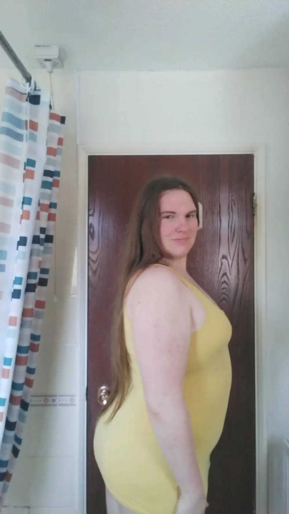 My sexy yellow vest top  #6