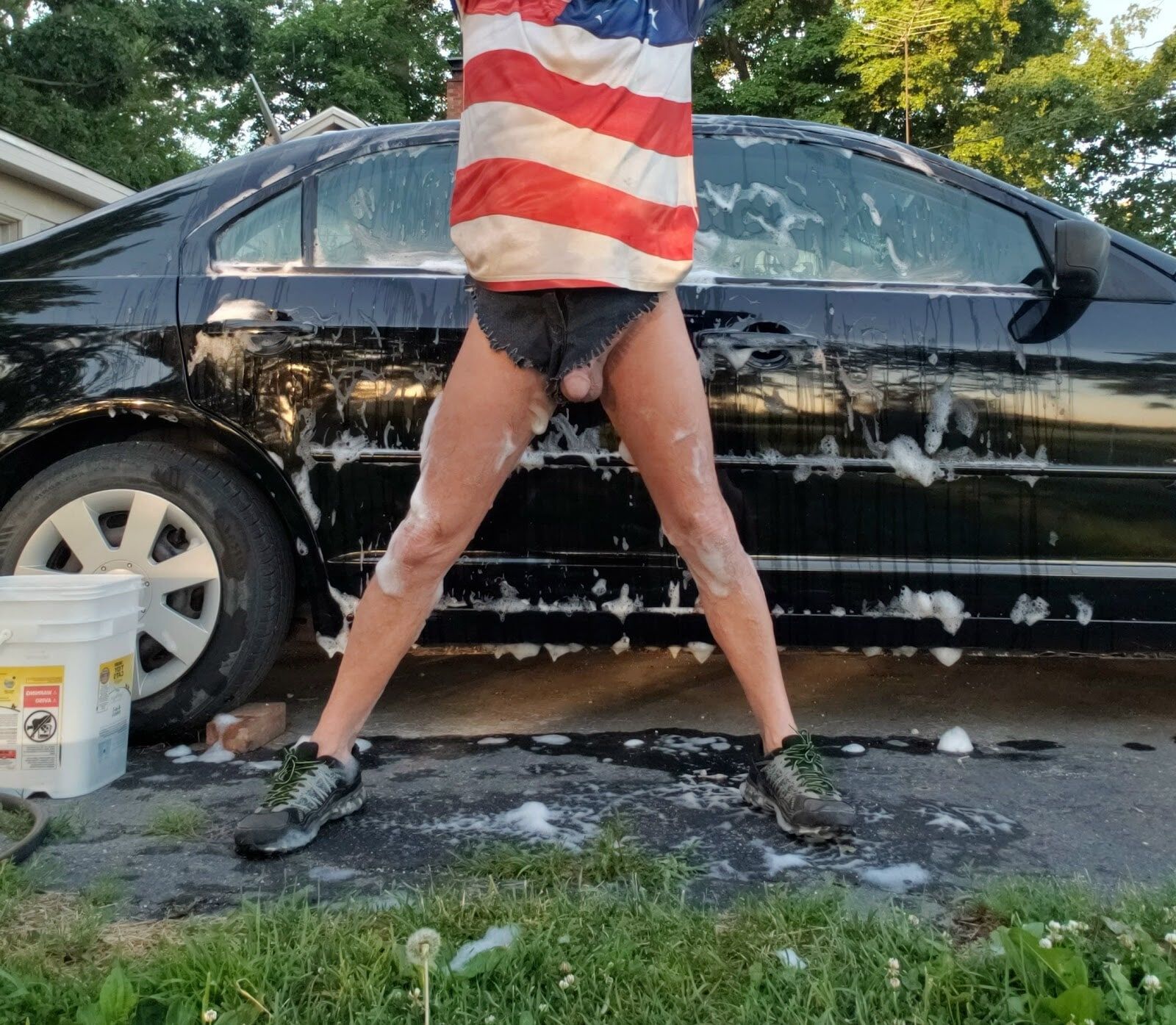 Daisy Duke Shorts Car Wash #57