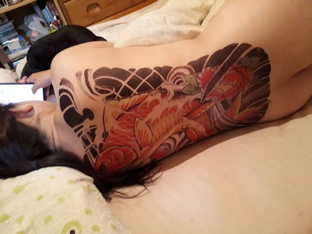 Tattoo version hentai housewife #9