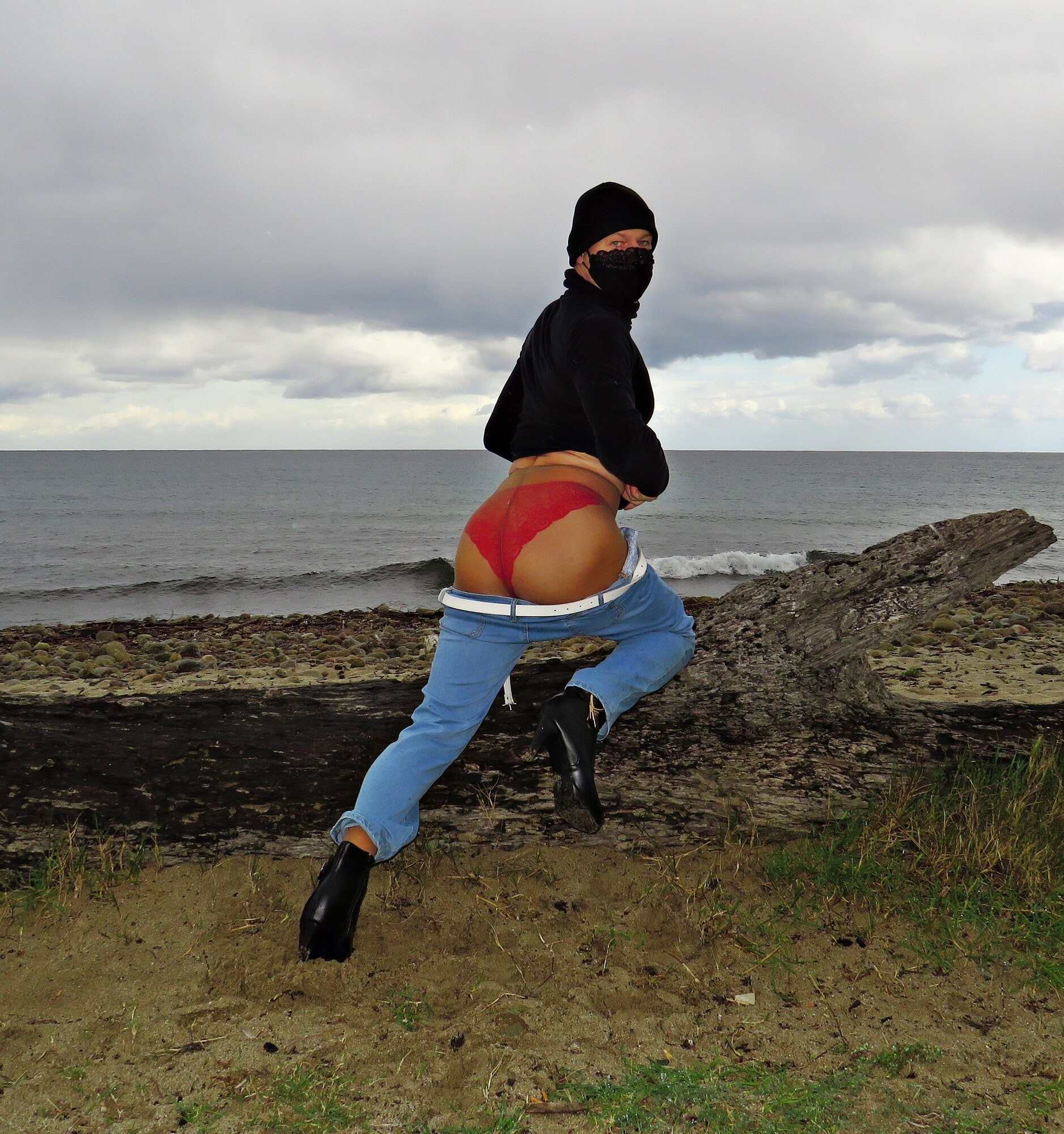 Femboy sexy ass in pantyhose #39