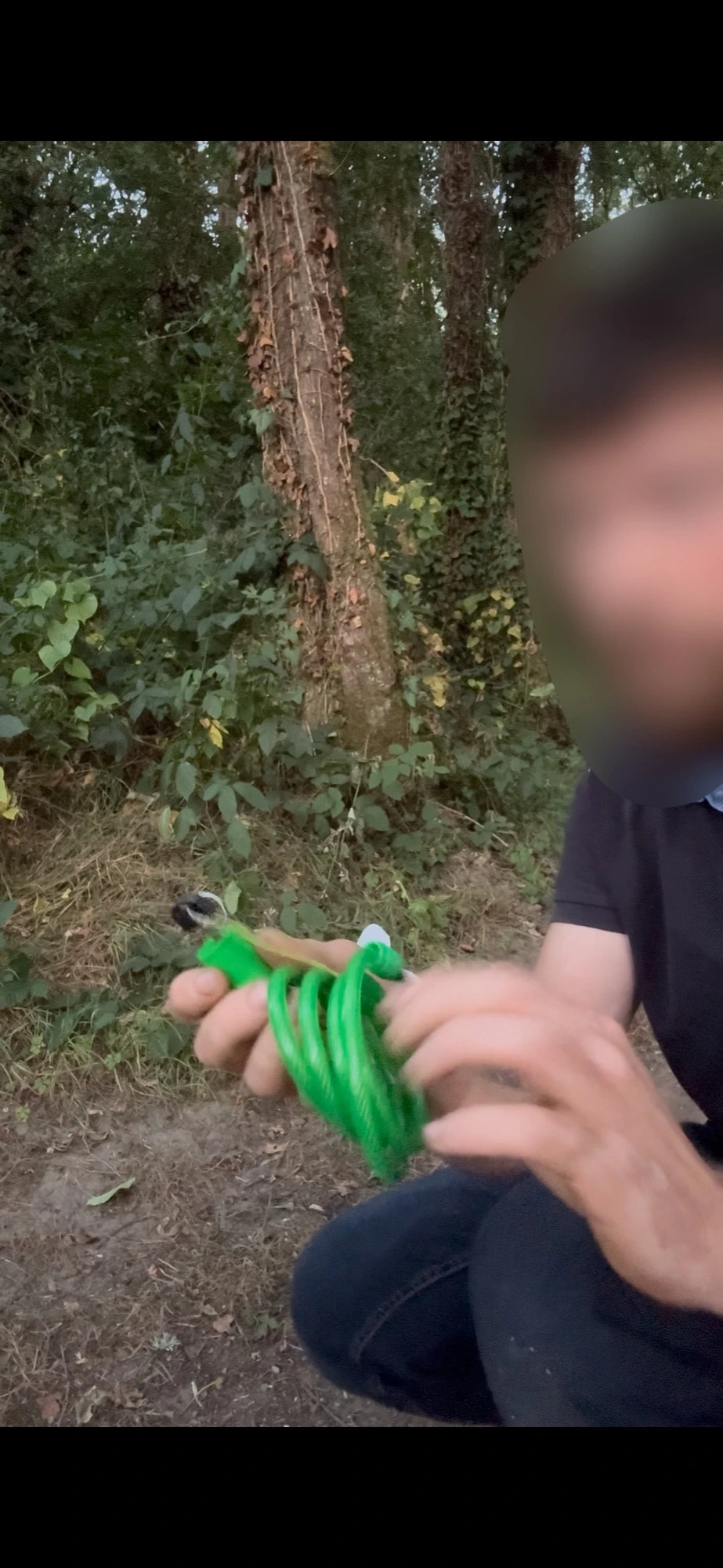 I tied my clothes in the forest #2