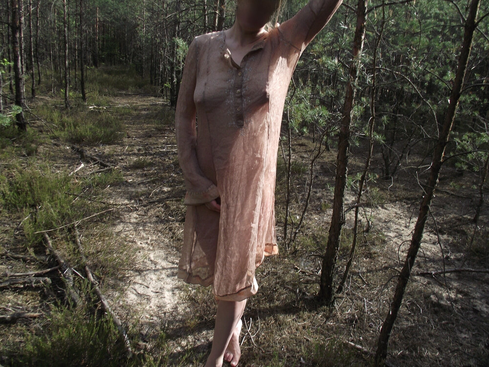Baring Her Glade in Sheer #6