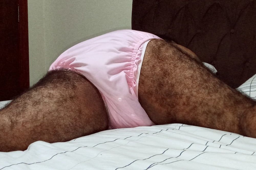 USING PINK NAPPY TO RELAX  #6