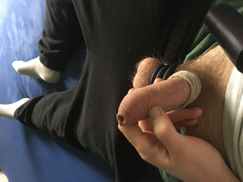 Balls With Rings And Bound Dick With Fleshlights #17