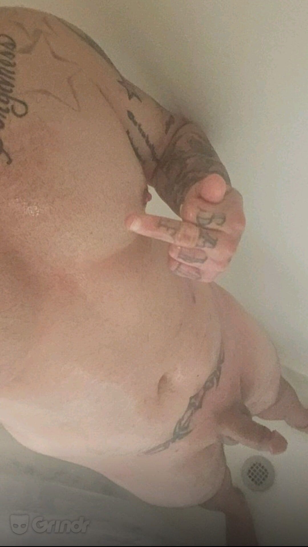 Moi sous la douche