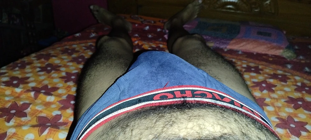 Undies hairy body