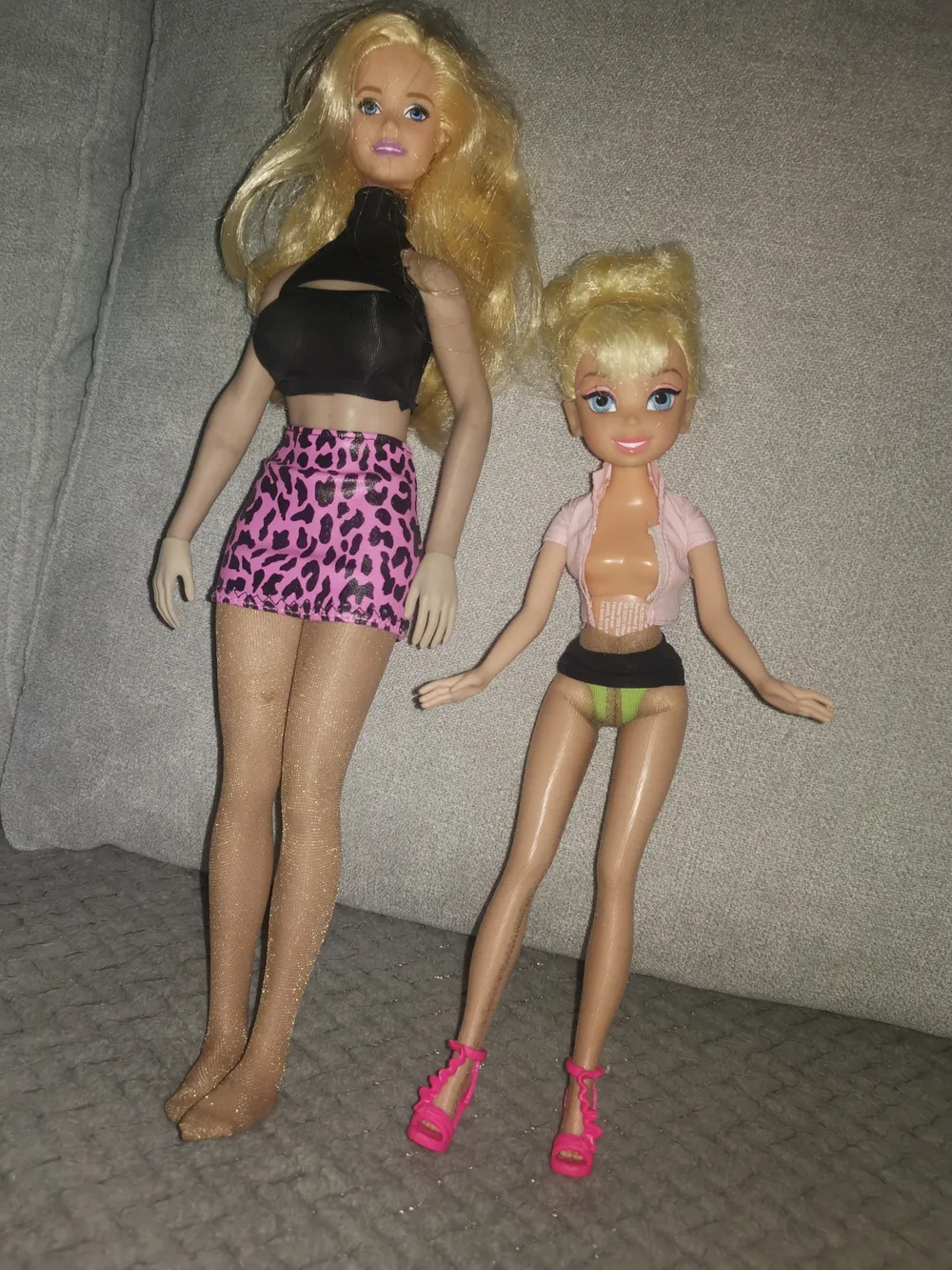 Tinkerbell and Fanny doll pantyhose  #9