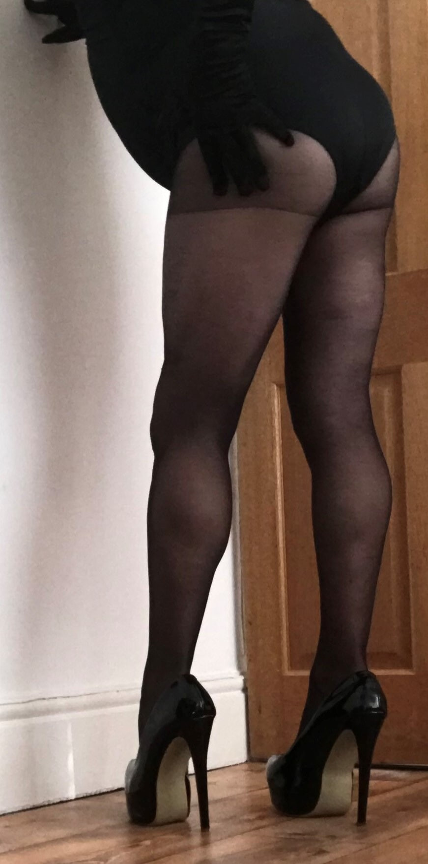 hot babe in black tights #18