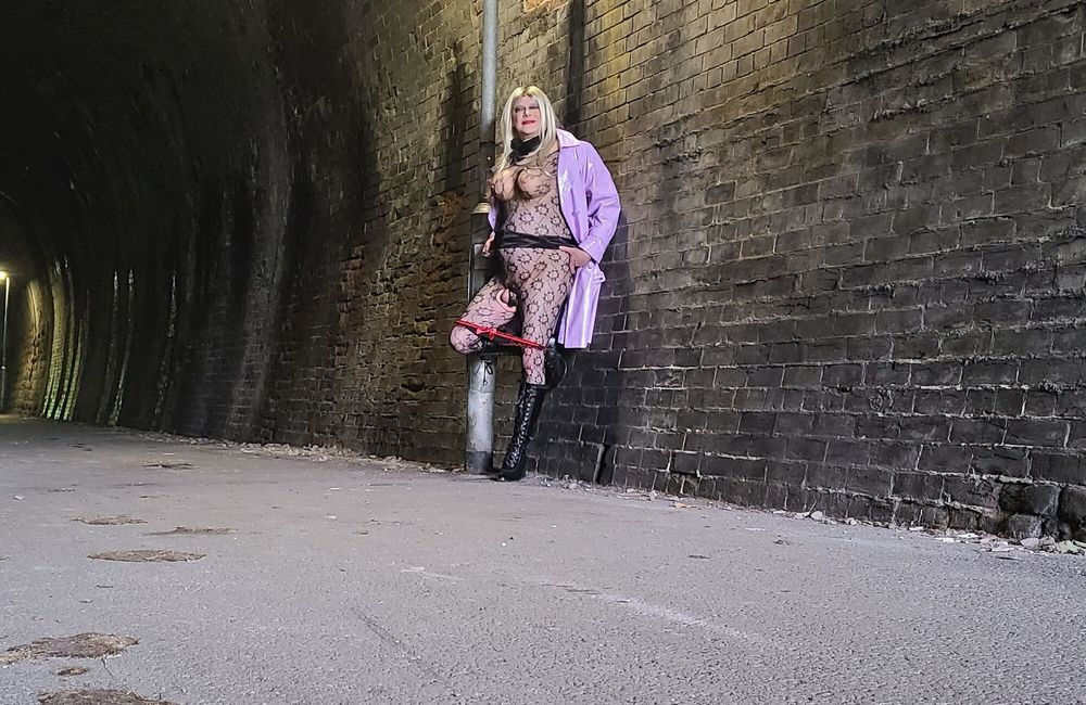 sissy in old tunnel #18