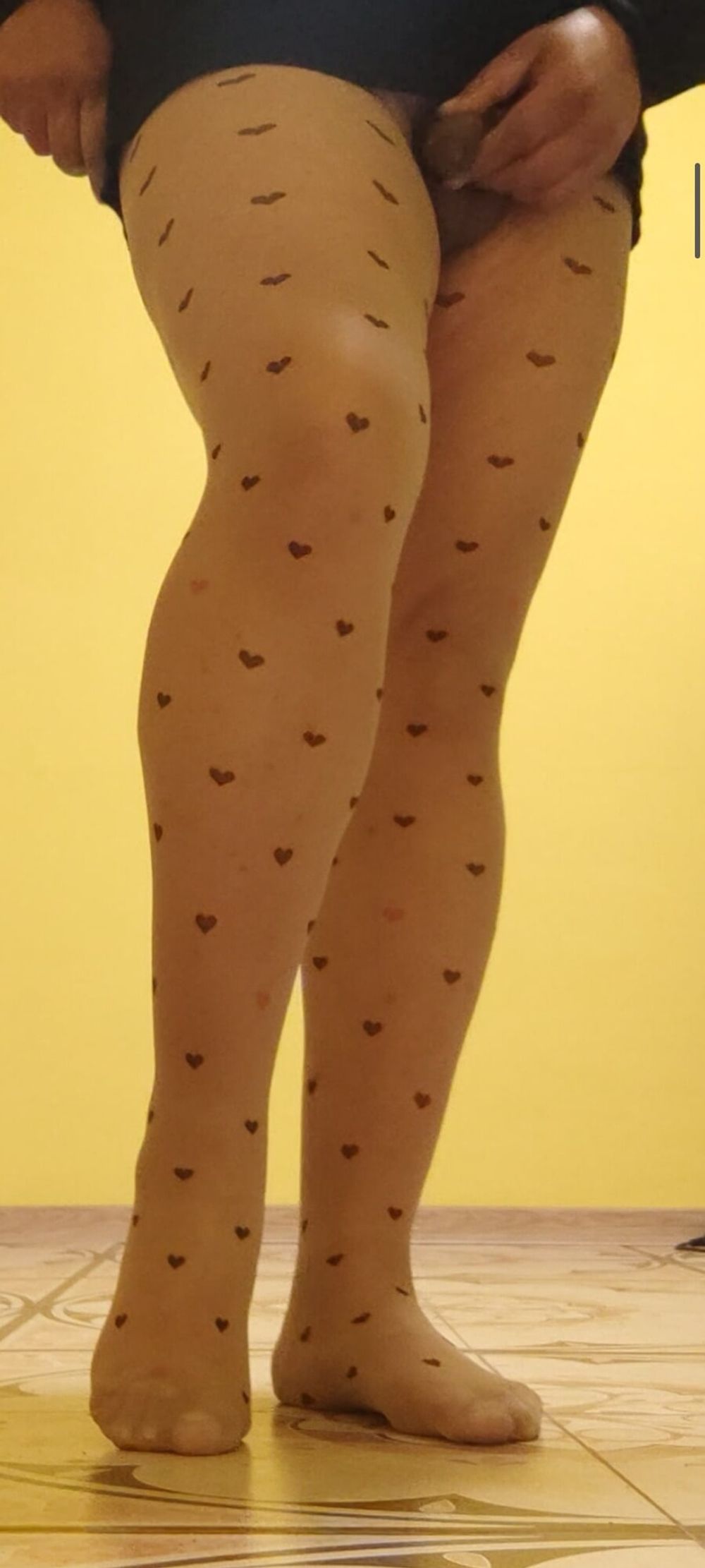 Ripple pantyhose on me #37