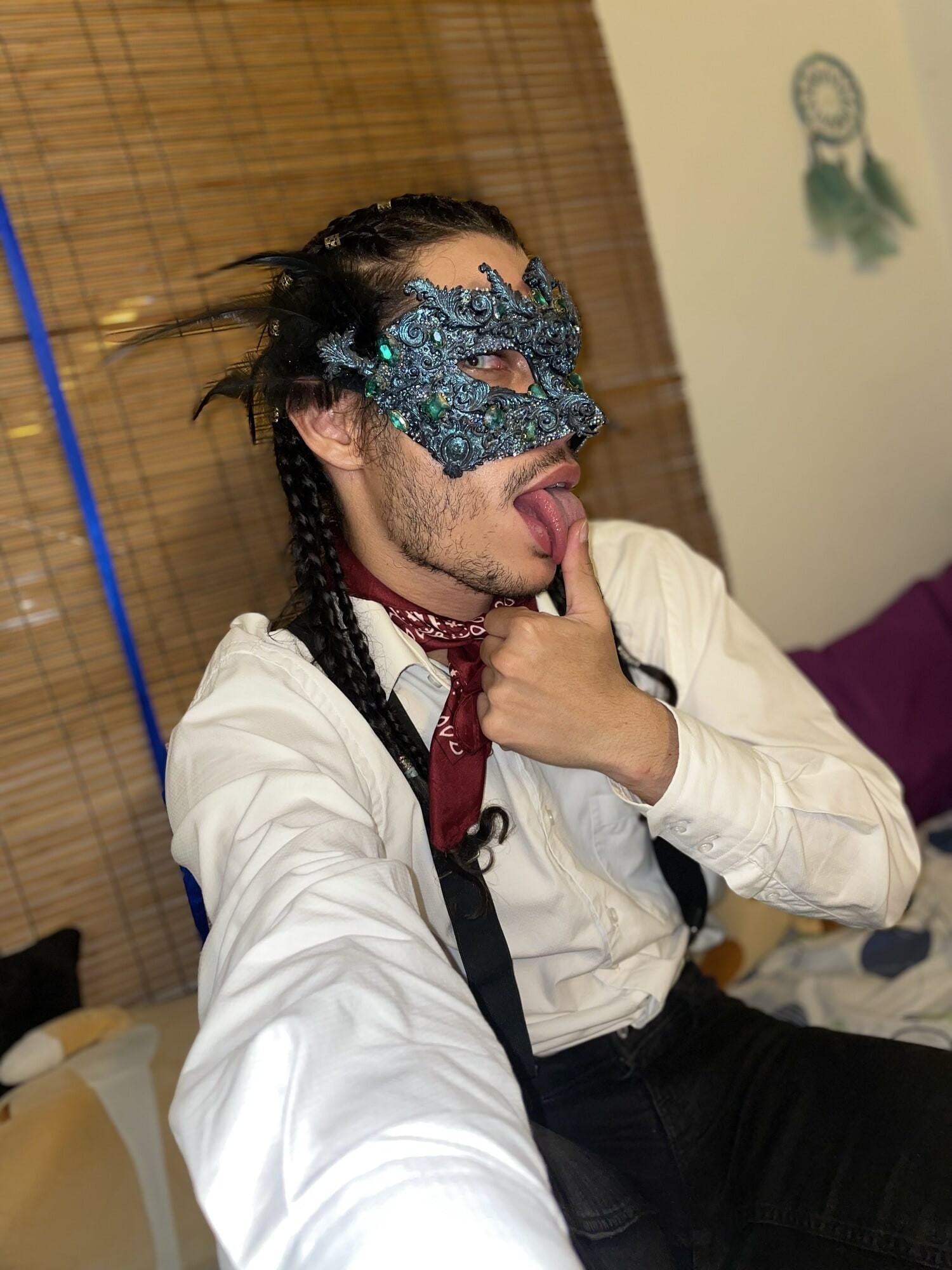 The mask is just a pious excuse