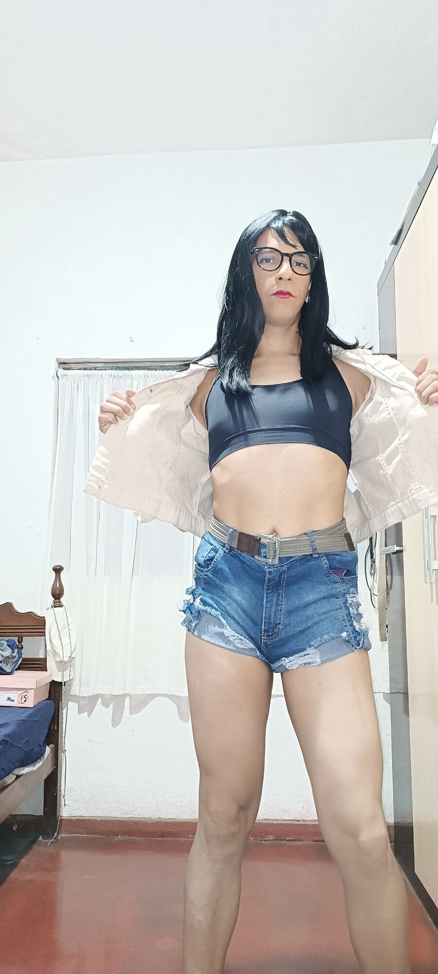 Sakura Nakamura Shorts jeans  And Shorts Gym  #5